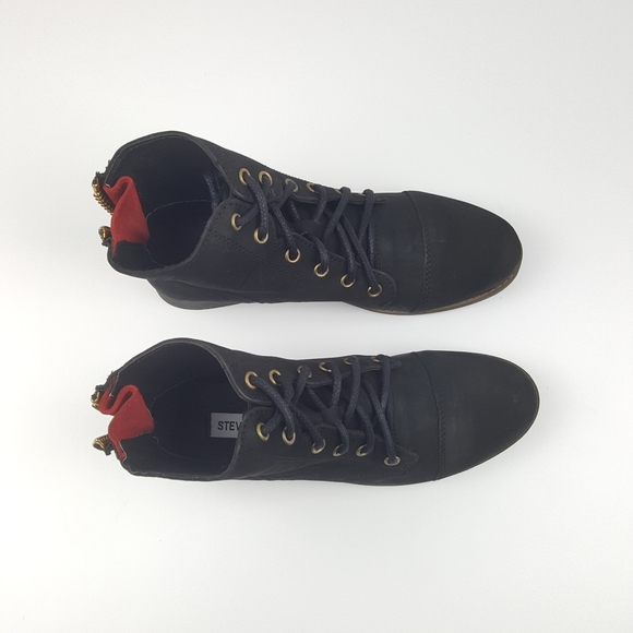 Leather Combat Boot {Steve Madden} - Picture 7 of 8